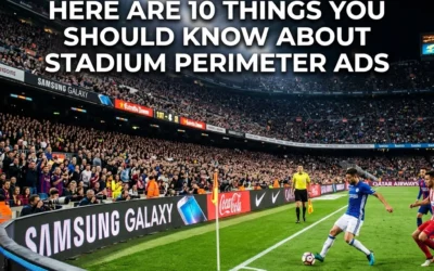 Looking for Better Fan Engagement? Here Are 10 Things You Should Know About Stadium Perimeter Ads