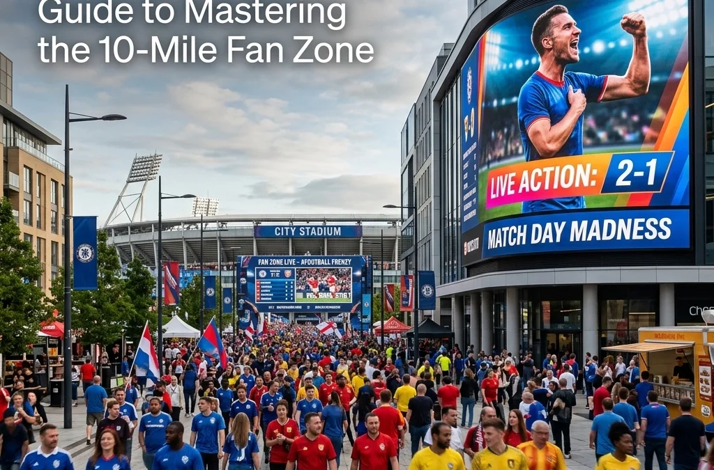 DOOH Trends 101: A Media Planner’s Guide to Mastering the 10-Mile Fan Zone