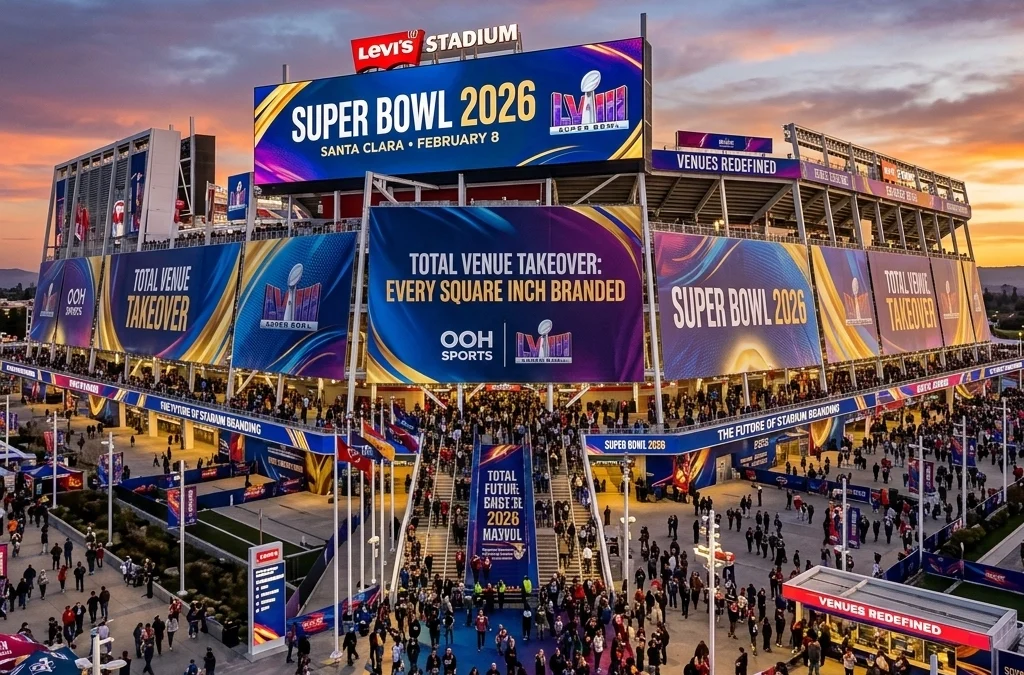 Super Bowl 2026 Branding Strategy: Why Everyone is Talking About Total Venue Takeovers