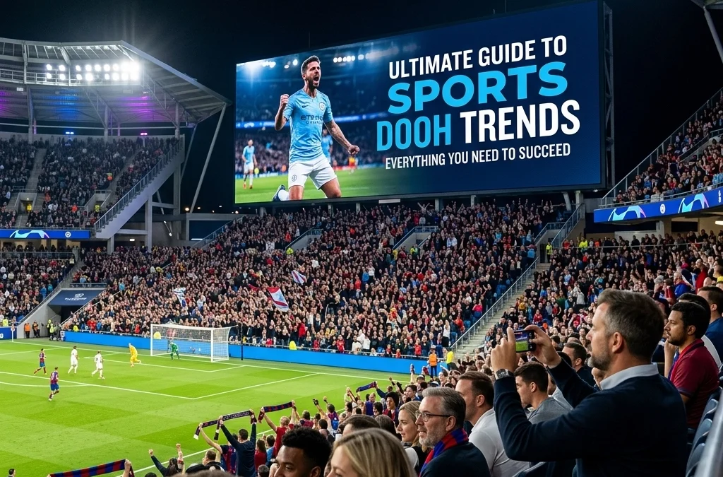 The Ultimate Guide to Sports DOOH Trends: Everything You Need to Succeed