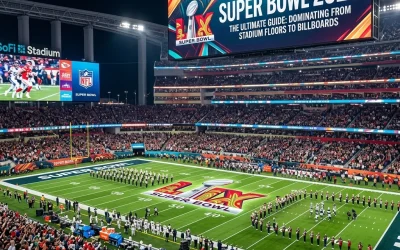 The Ultimate Guide to Super Bowl 2026: Dominating from Stadium Floors to Billboards