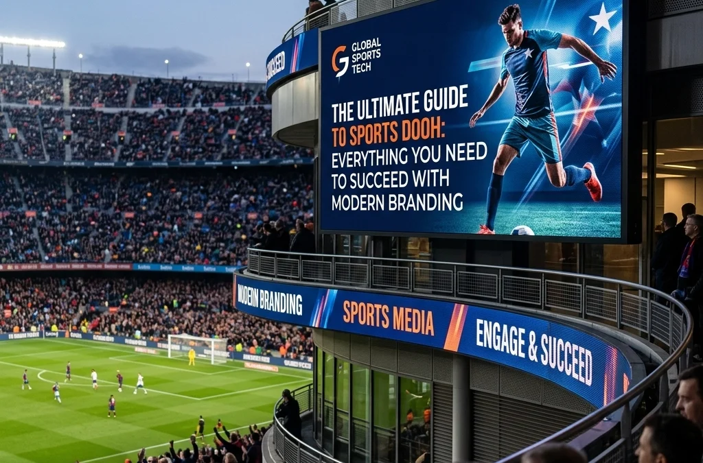 The Ultimate Guide to Sports DOOH: Everything You Need to Succeed with Modern Branding