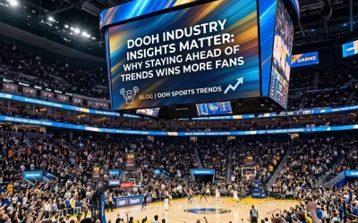 DOOH Industry Insights Matter: Why Staying Ahead of Trends Wins More Fans