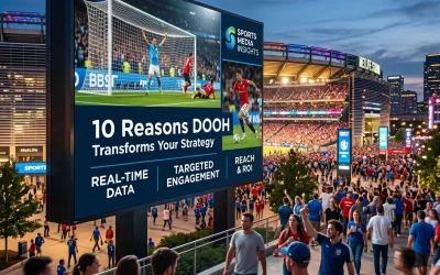 10 Reasons Your Sports Media Strategy Needs Modern DOOH Insights