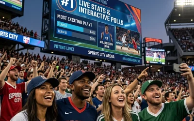 Looking For Better Fan Engagement? Here Are 10 DOOH Industry Trends You Should Know