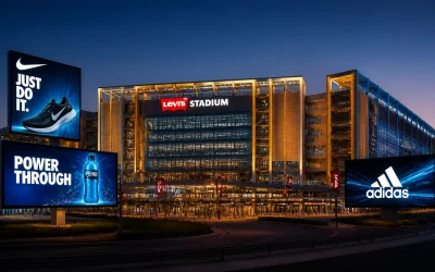 The Ultimate Guide to Super Bowl 2026: Dominating the Venue from Floor Decals to Giant Billboards