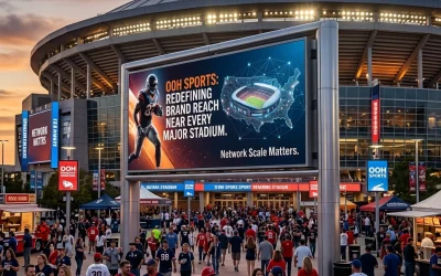 Network Scale Matters: How OOH Sports is Redefining Brand Reach Near Every Major Stadium