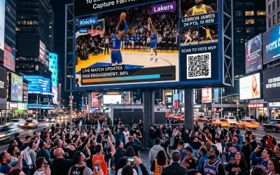 10 Innovative Sports DOOH Ideas to Capture Fan Attention Anywhere
