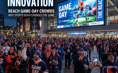 Why Sports DOOH Innovation Will Change the Way You Reach Game-Day Crowds