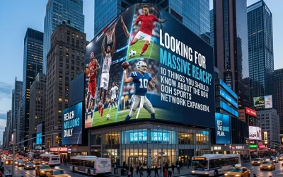 Looking For Massive Reach? 10 Things You Should Know About the OOH Sports Network Expansion