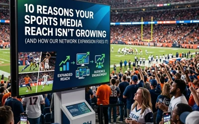 10 Reasons Your Sports Media Reach Isn’t Growing (and How Our Network Expansion Fixes It)