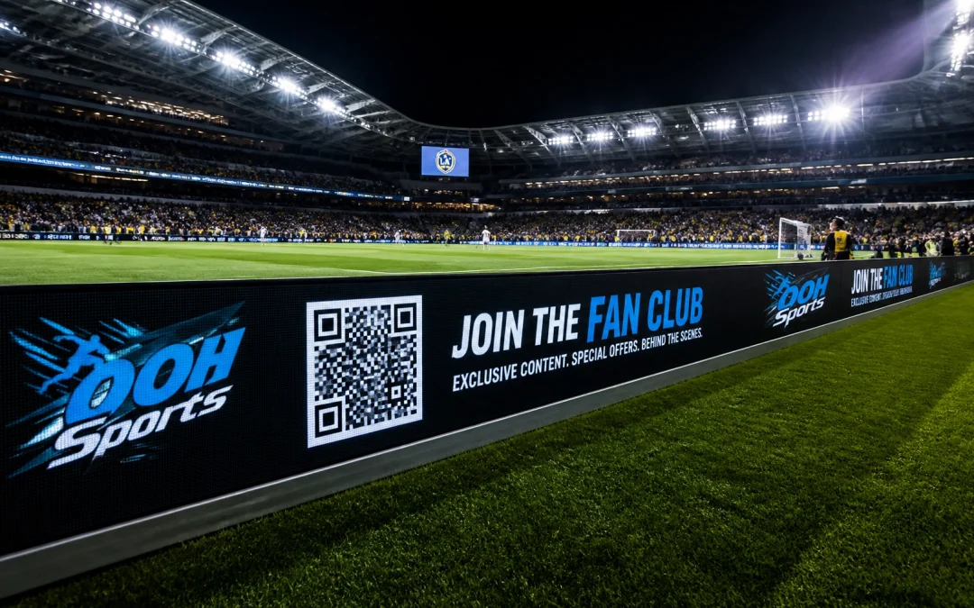 How to Turn Spectators into Superfans Using Stadium Perimeter DOOH