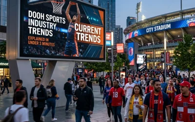Current DOOH Sports Industry Trends Explained in Under 3 Minutes
