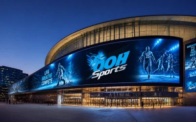 Looking For High-Impact Sports Ads? Here Are 10 Things You Should Know About DOOH Trends