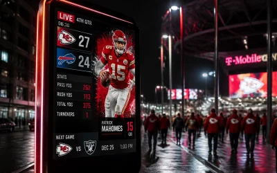 25 Creative Sports DOOH Innovation Ideas You’ve Never Thought Of