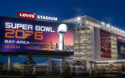 The Creative Director’s Guide to Dominating Super Bowl 2026 (From Floors to Billboards)