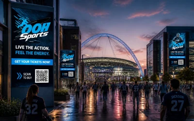 7 Innovative Sports DOOH Ideas to Make Your Brand Part of the Game