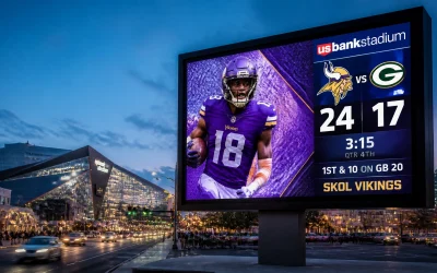 OOH Sports Expansion Matters: Why 25,000 Screens Change Your Branding Strategy
