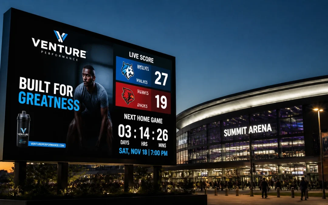 Sports DOOH Innovation: Transforming Fan Engagement Through Digital Out-of-Home Advertising