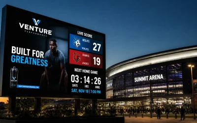 Sports DOOH Innovation: Transforming Fan Engagement Through Digital Out-of-Home Advertising